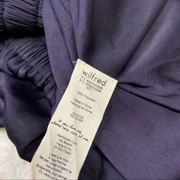 Aritzia Wilfred Fit and Flare Ruched Mini Skirt - Picture 4 of 7